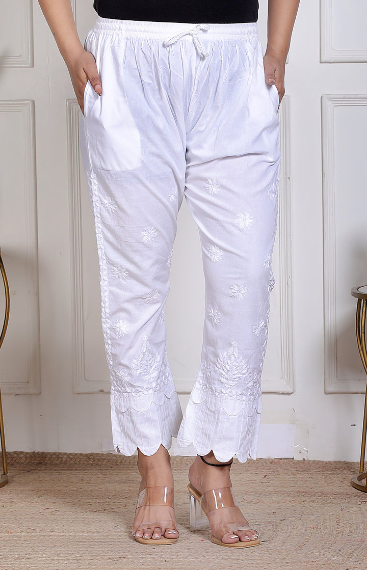 Alicia Rayon Chikankari Long Kurti