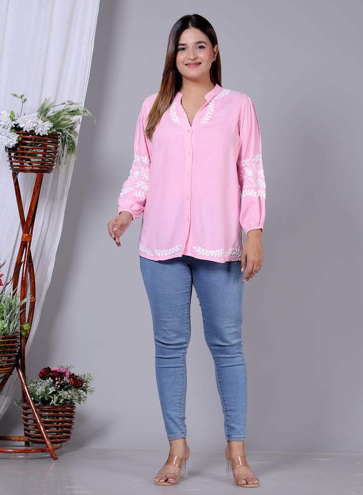 Martina Rayon Short Top