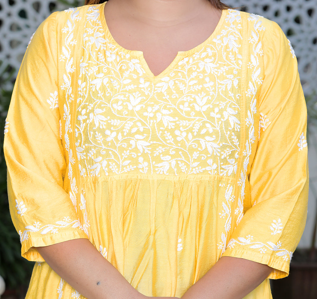 Lavina Chanderi Nyra Dress