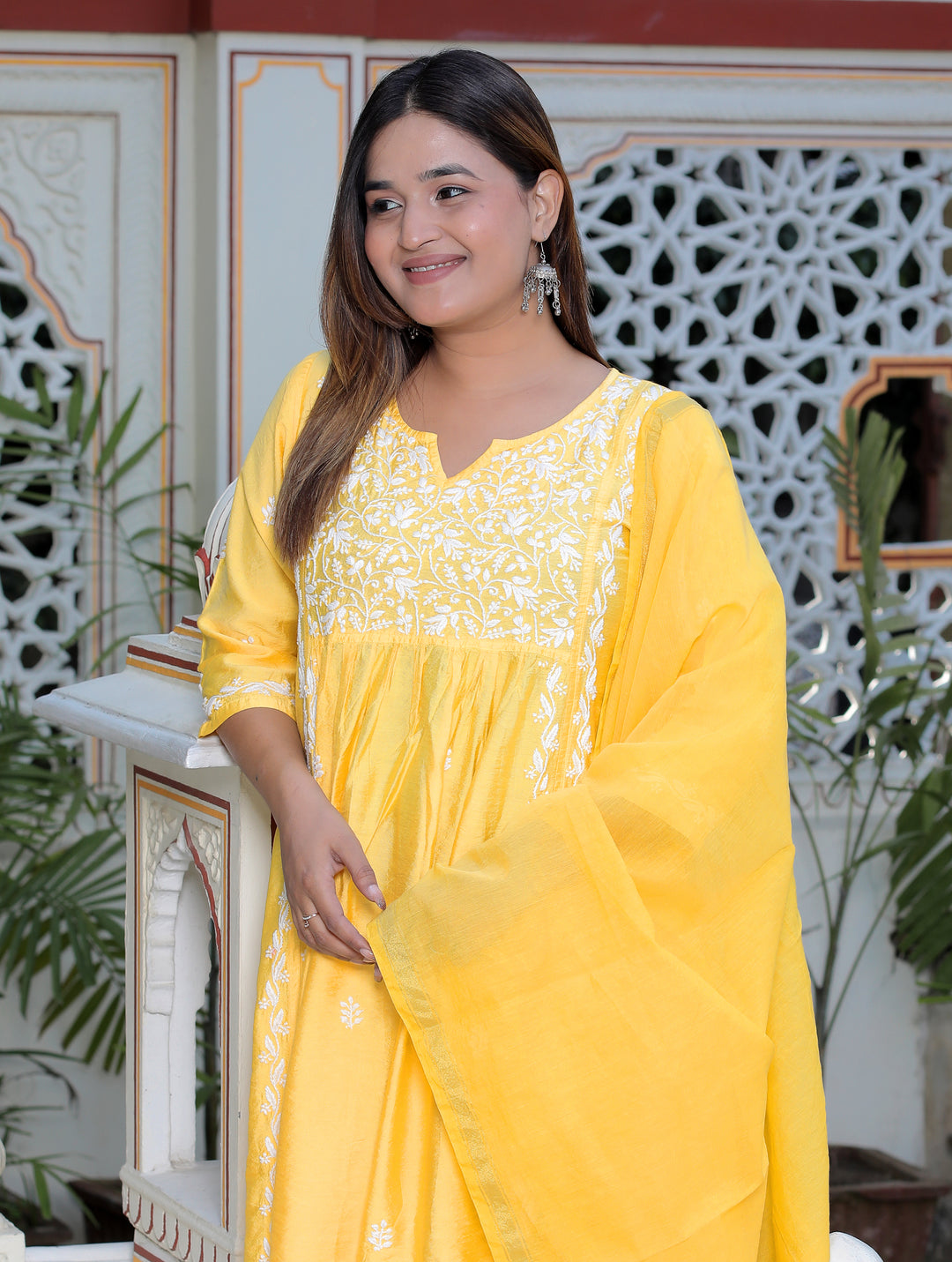 Lavina Chanderi Nyra Dress