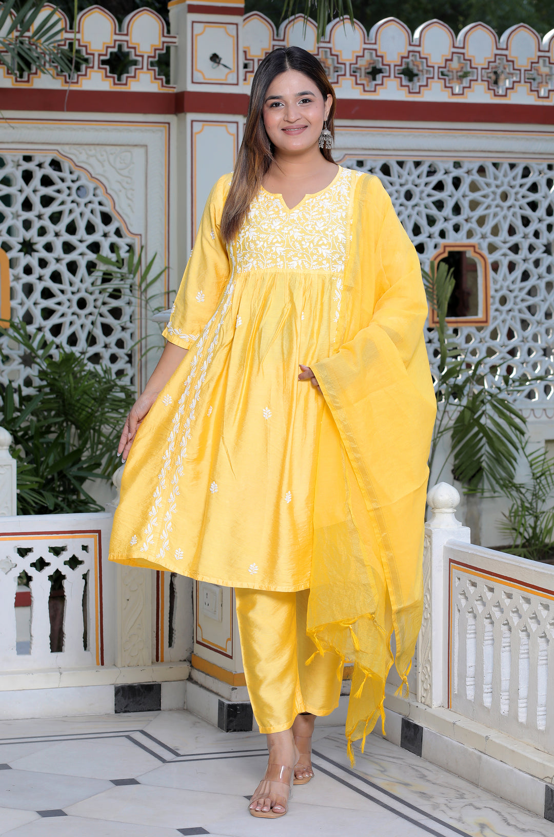 Lavina Chanderi Nyra Dress