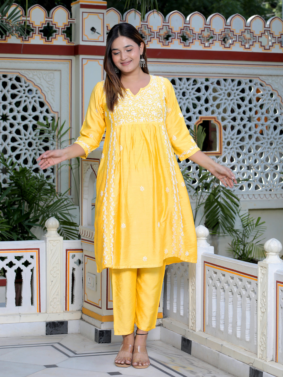 Lavina Chanderi Nyra Dress