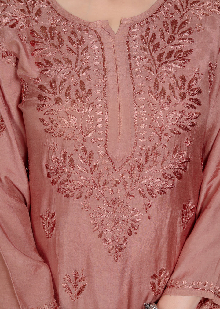 Heena Muslin Resham Co-ord Set