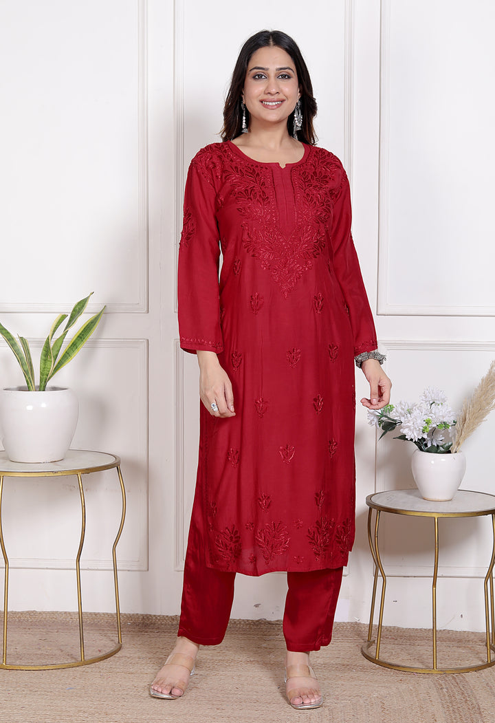 Heena Muslin Resham Co-ord Set