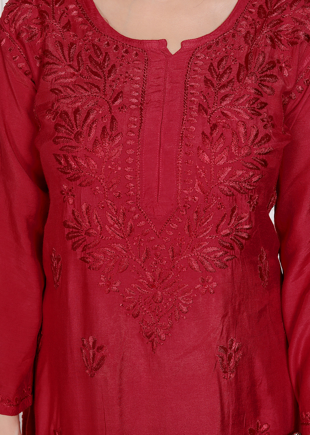 Heena Muslin Resham Co-ord Set