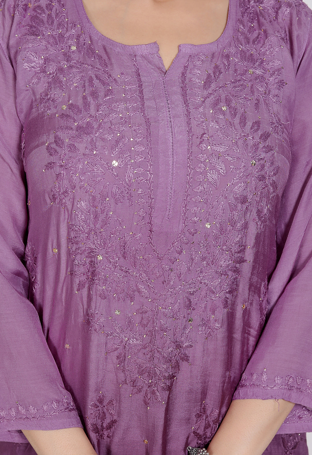 Jharna Muslin Mukaish Co-ord Set