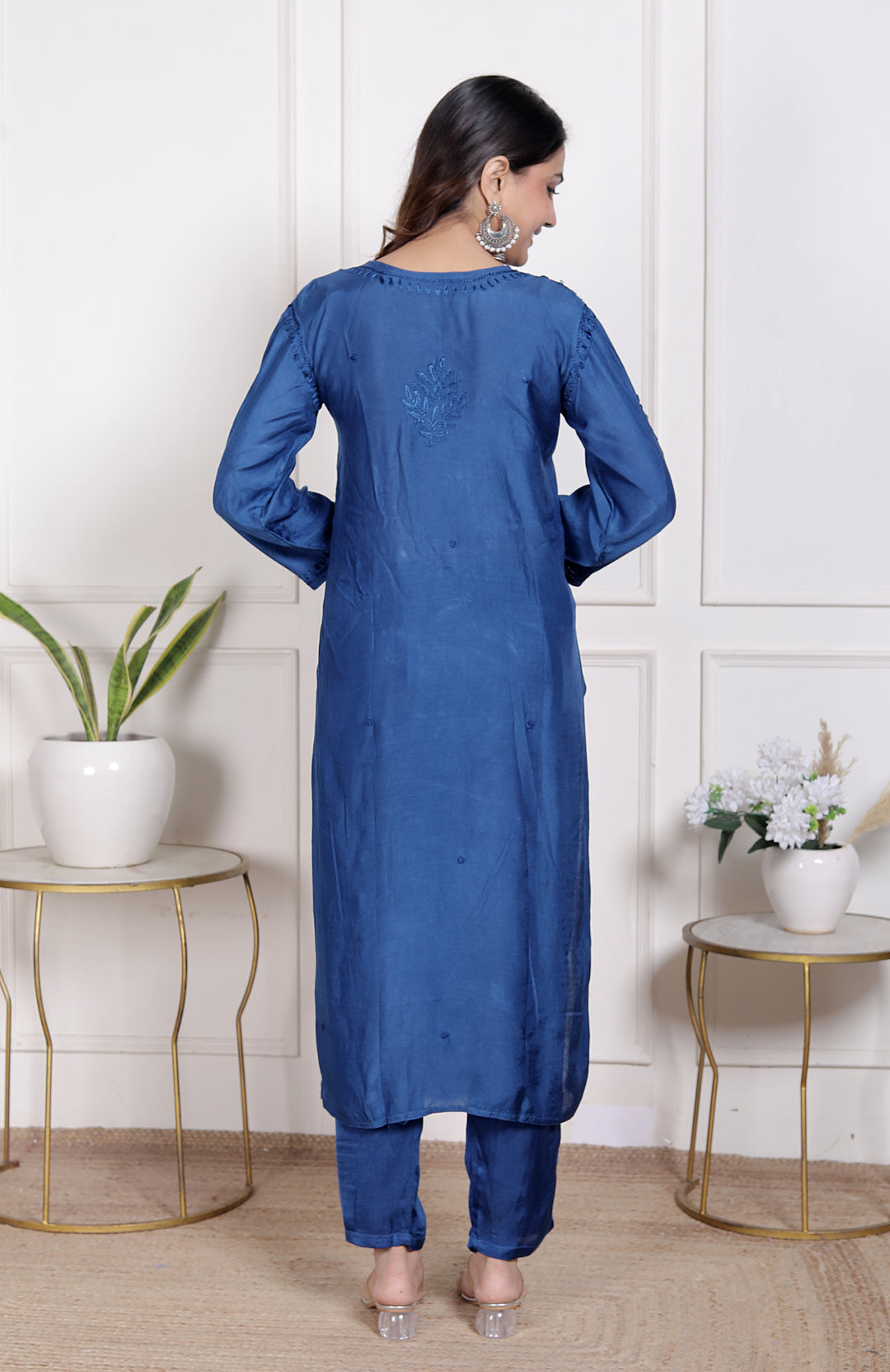 Heena Muslin Resham Co-ord Set