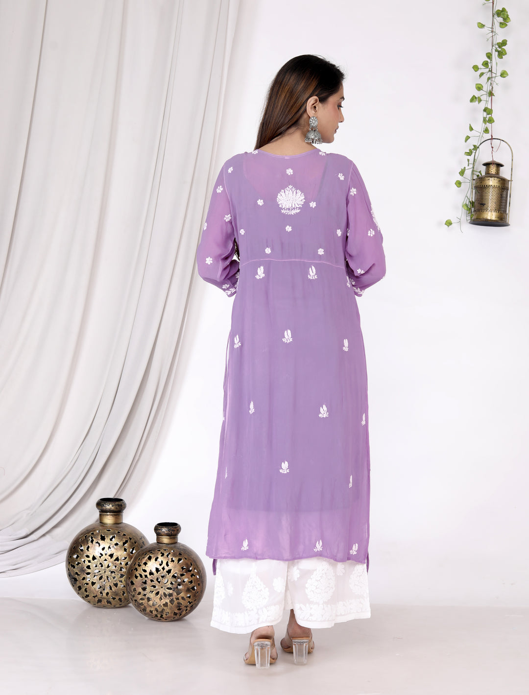 MIRHA VISCOSE GEORGETTE NYRA KURTI