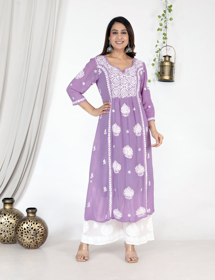 MIRHA VISCOSE GEORGETTE NYRA KURTI