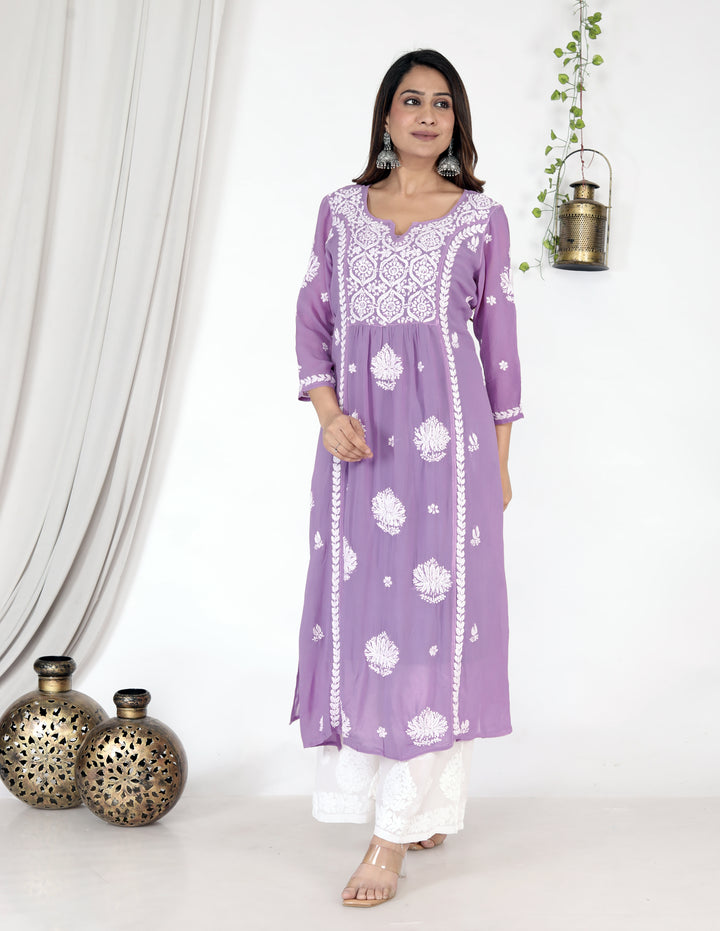 MIRHA VISCOSE GEORGETTE NYRA KURTI