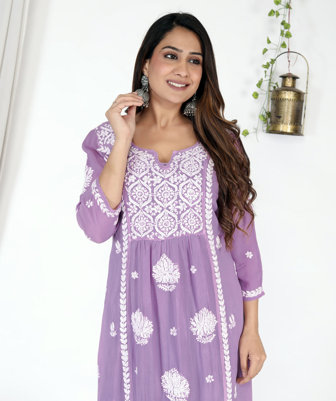 MIRHA VISCOSE GEORGETTE NYRA KURTI