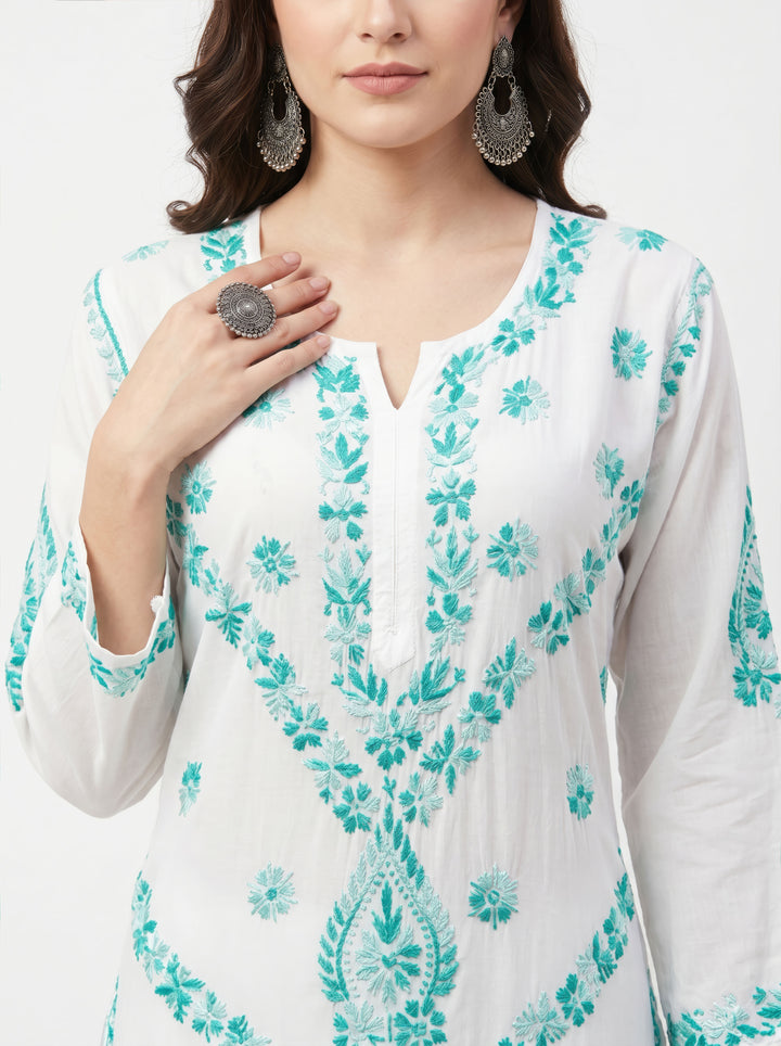 Ravina rayon Chikankari Co-ord set