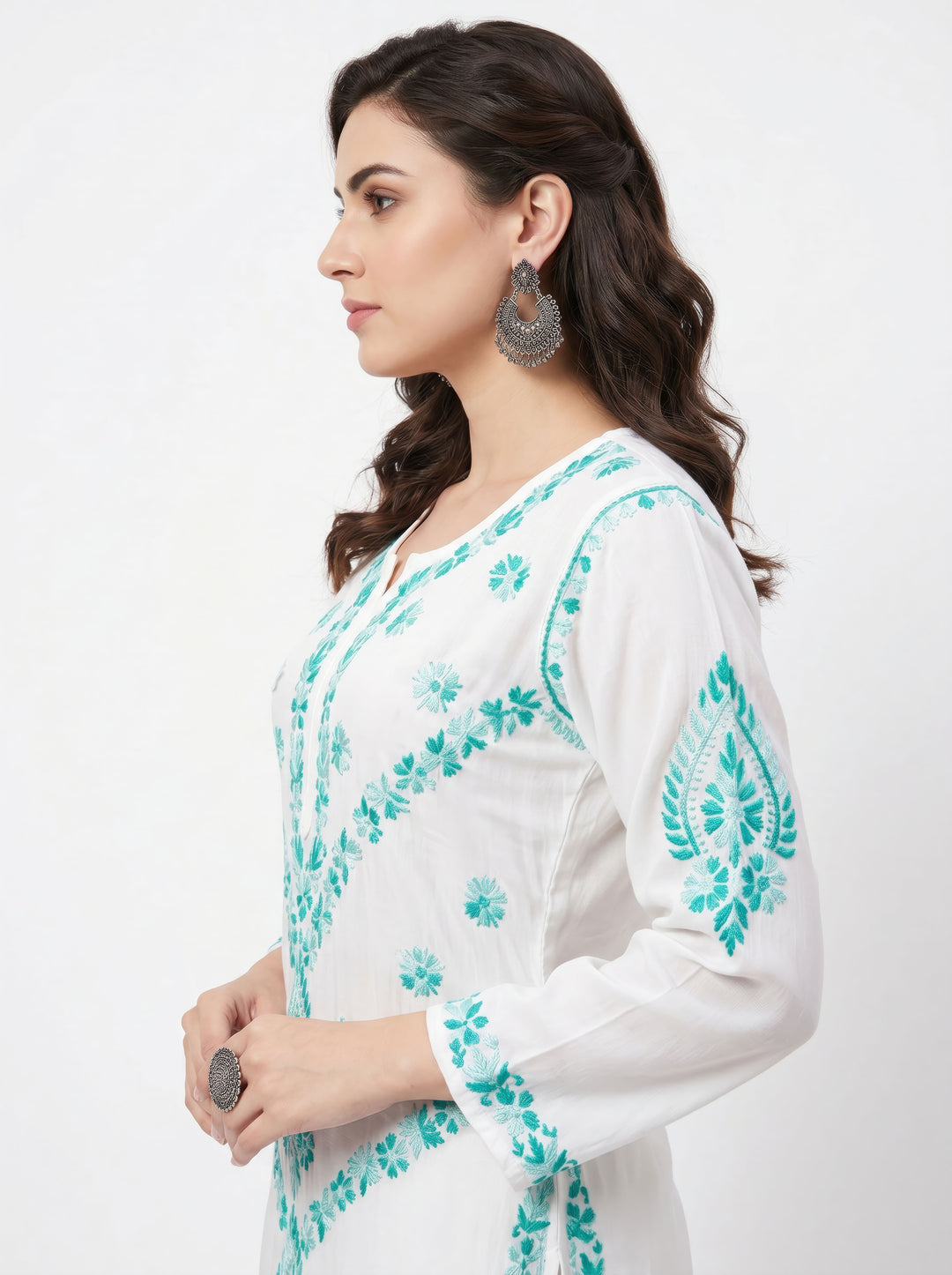 Ravina rayon Chikankari Co-ord set