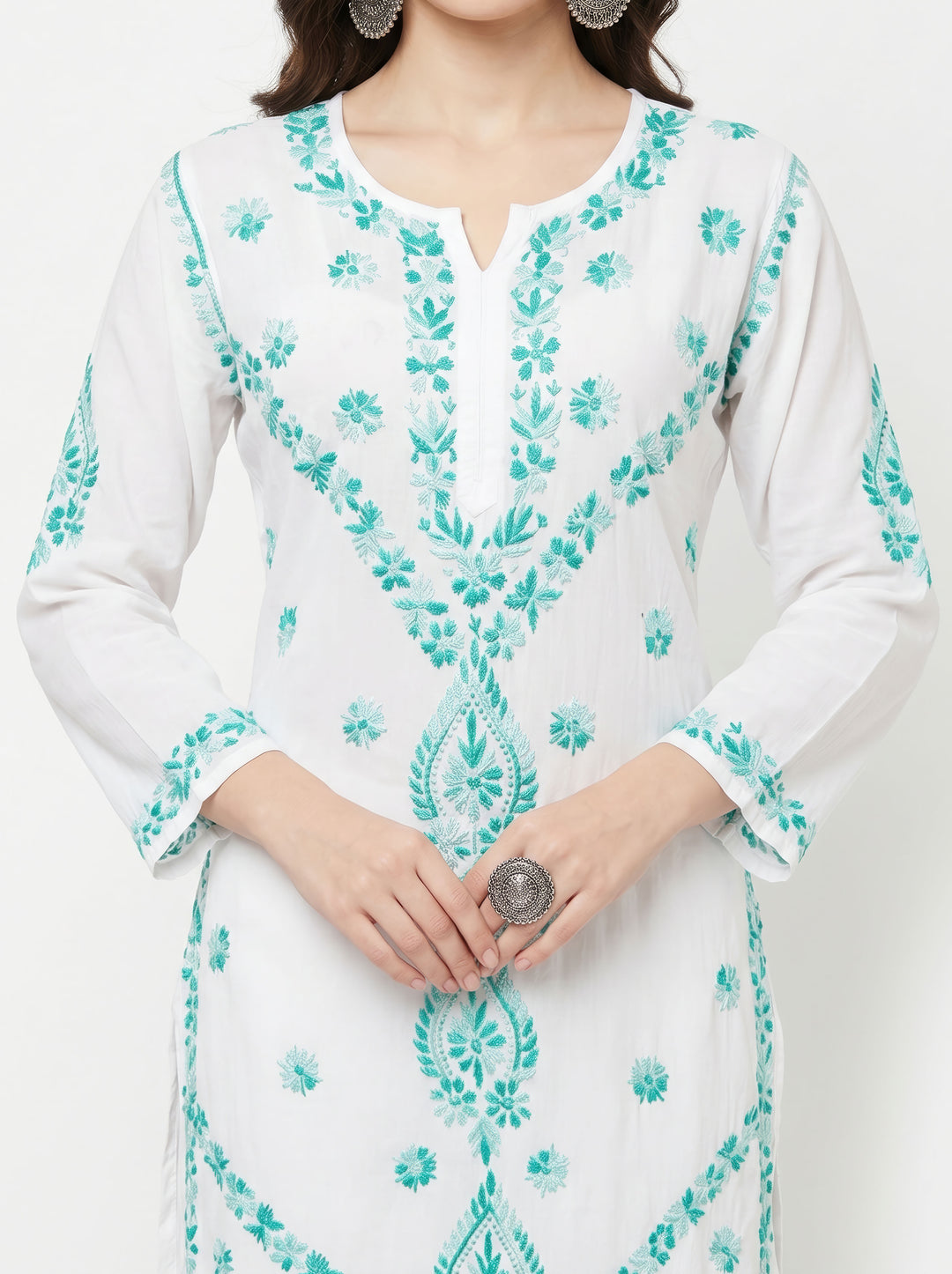 Ravina rayon Chikankari Co-ord set
