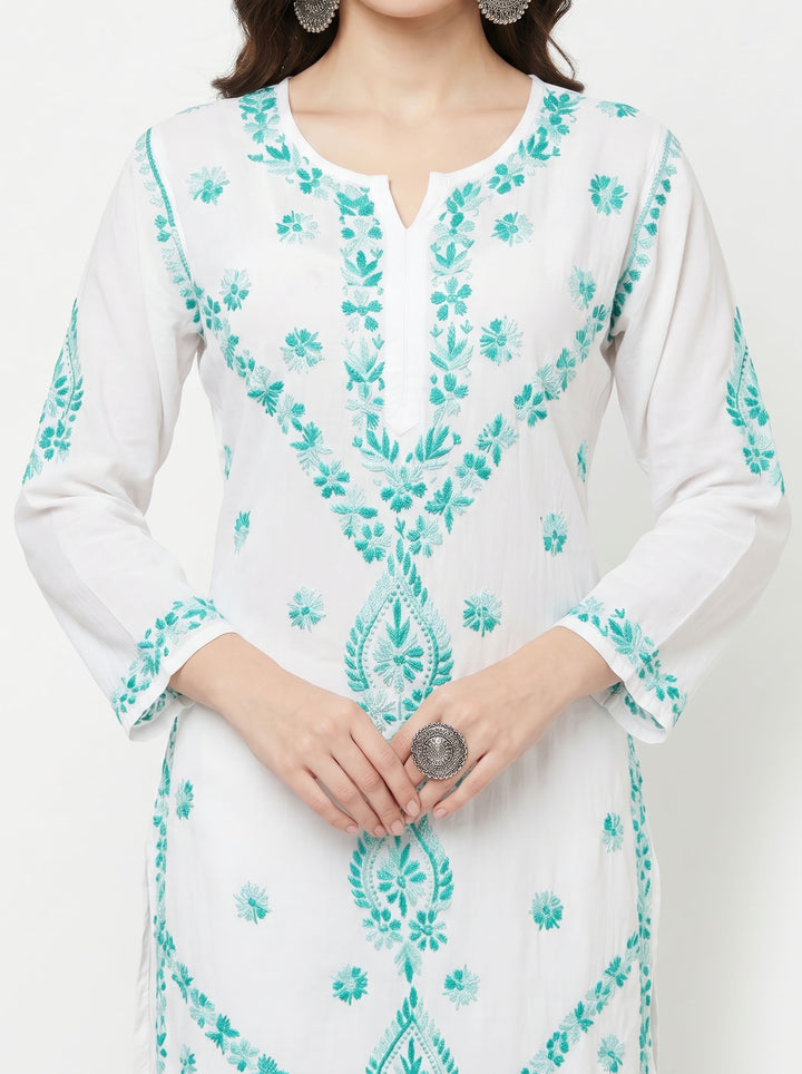 Ravina rayon Chikankari Co-ord set