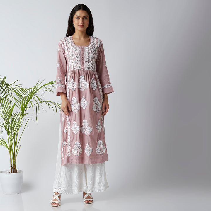 ALIMA COTTON LONG KURTI