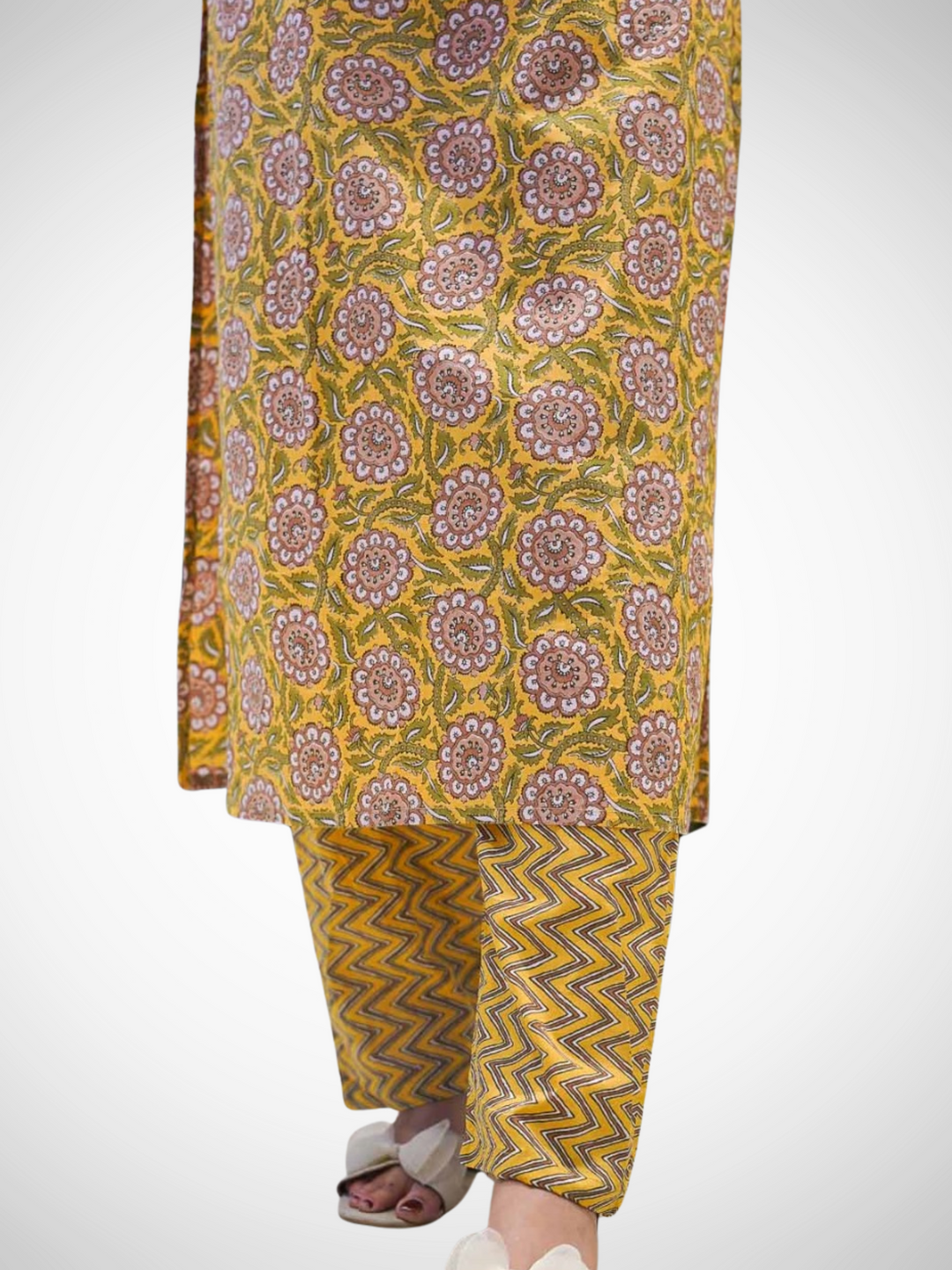 TANISHKA COTTON PRINTED DUPATTA SET