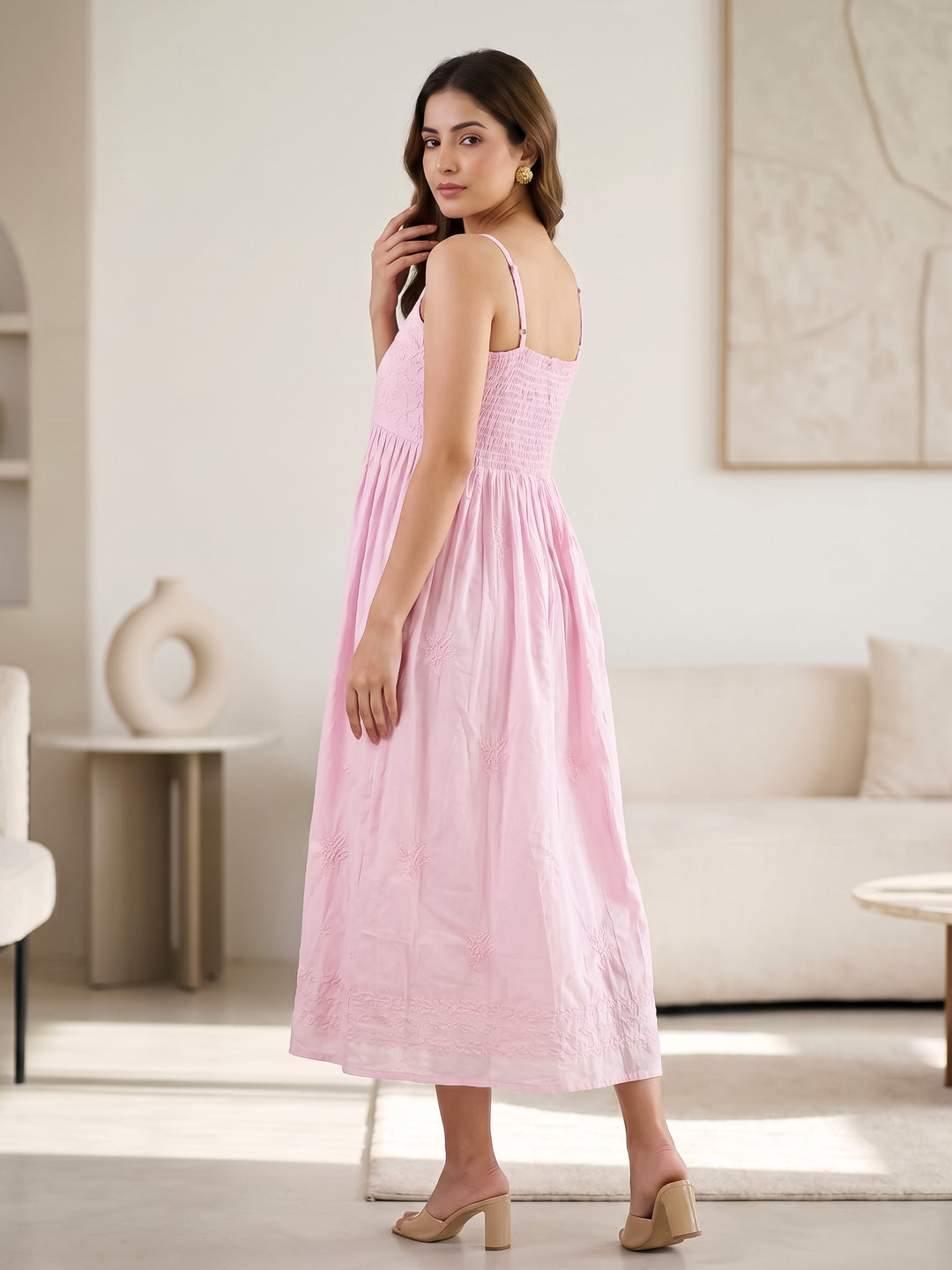 Noodle strap frock