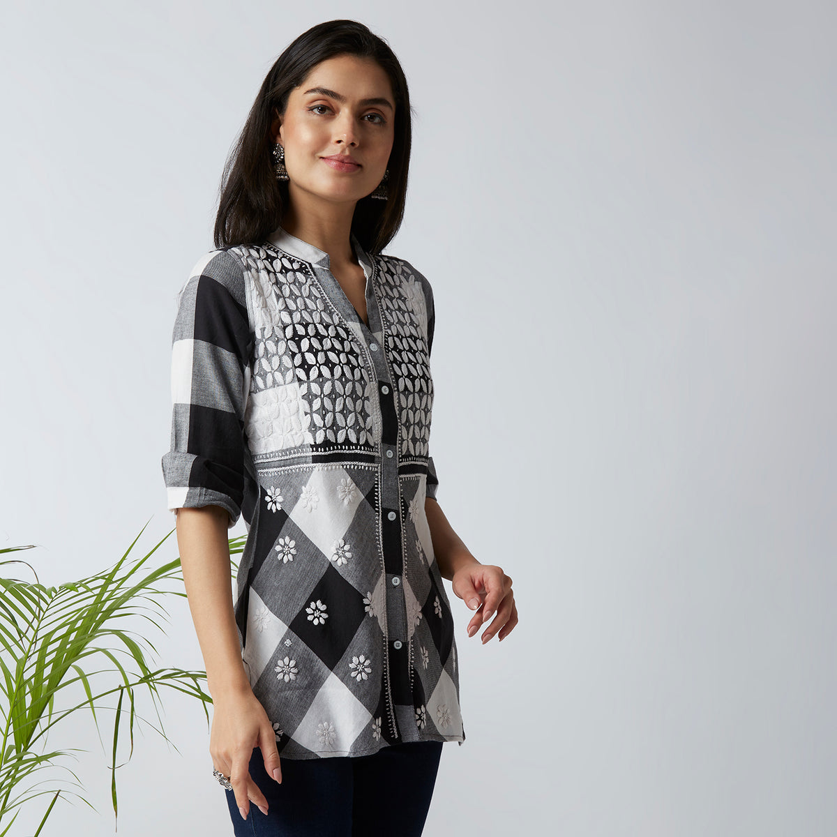 Juliet Cotton Chikankari Shirt