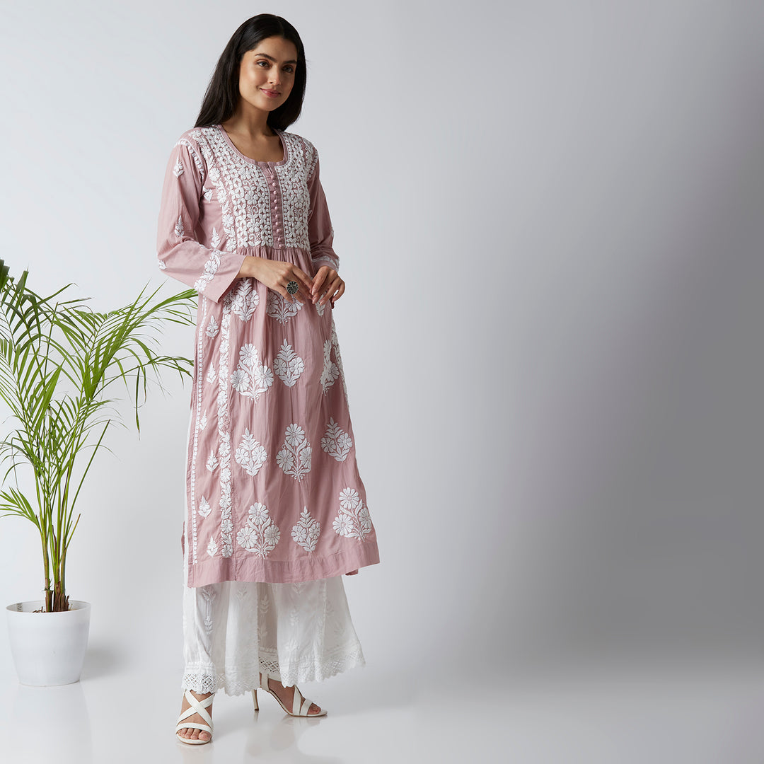 ALIMA COTTON LONG KURTI