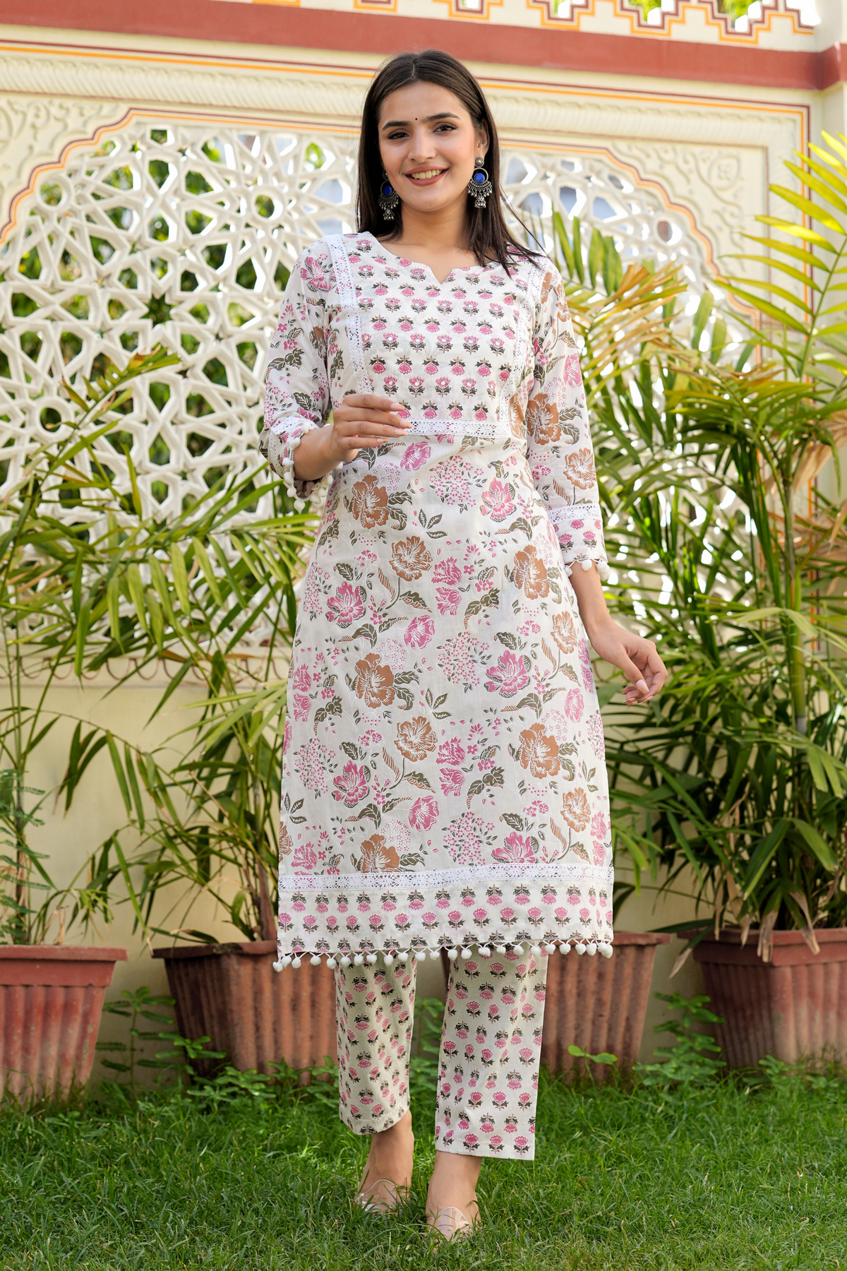 Kamini Cotton Printed Dupatta Set