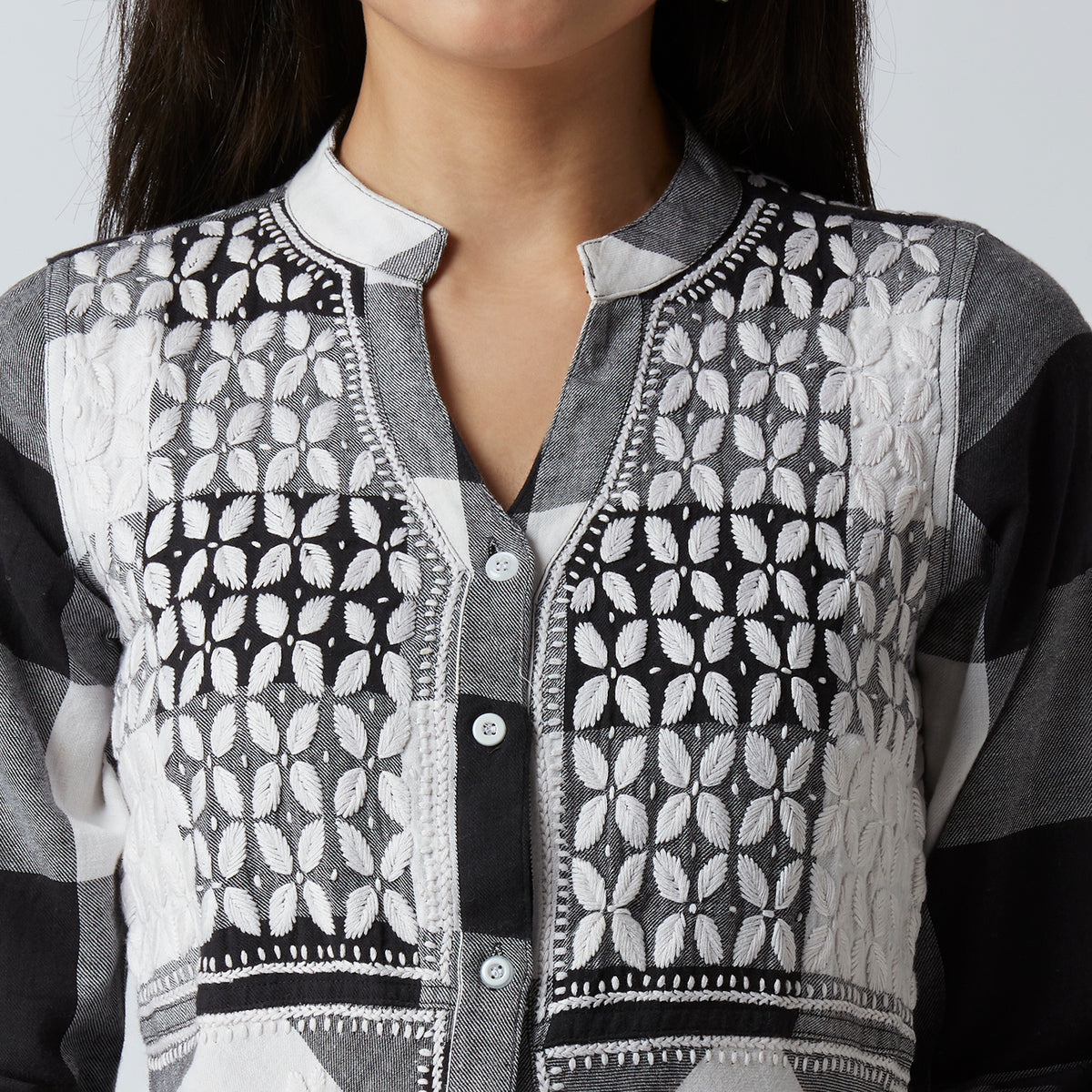 Juliet Cotton Chikankari Shirt