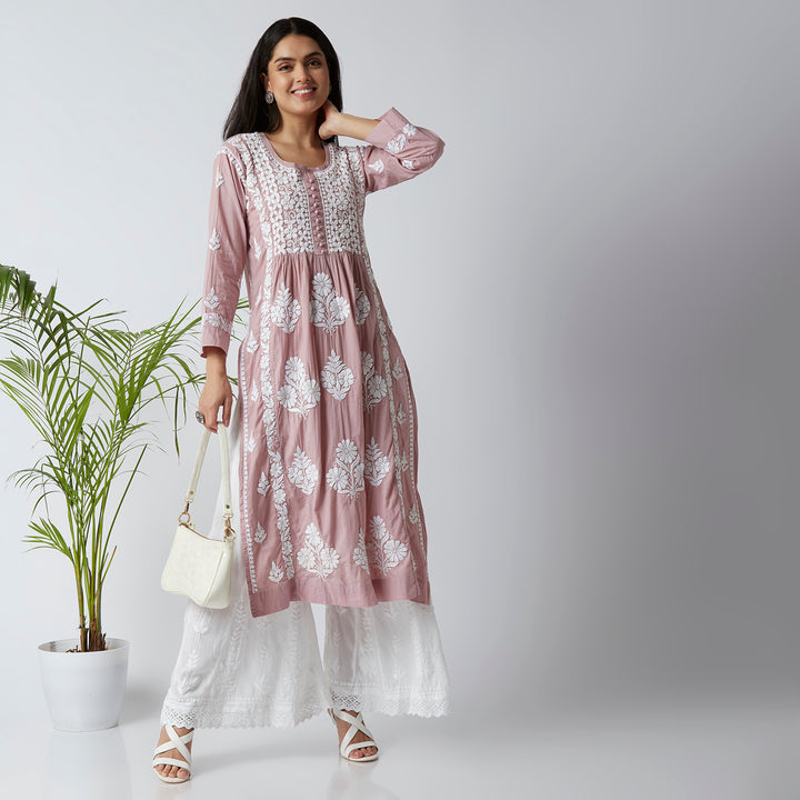 ALIMA COTTON LONG KURTI