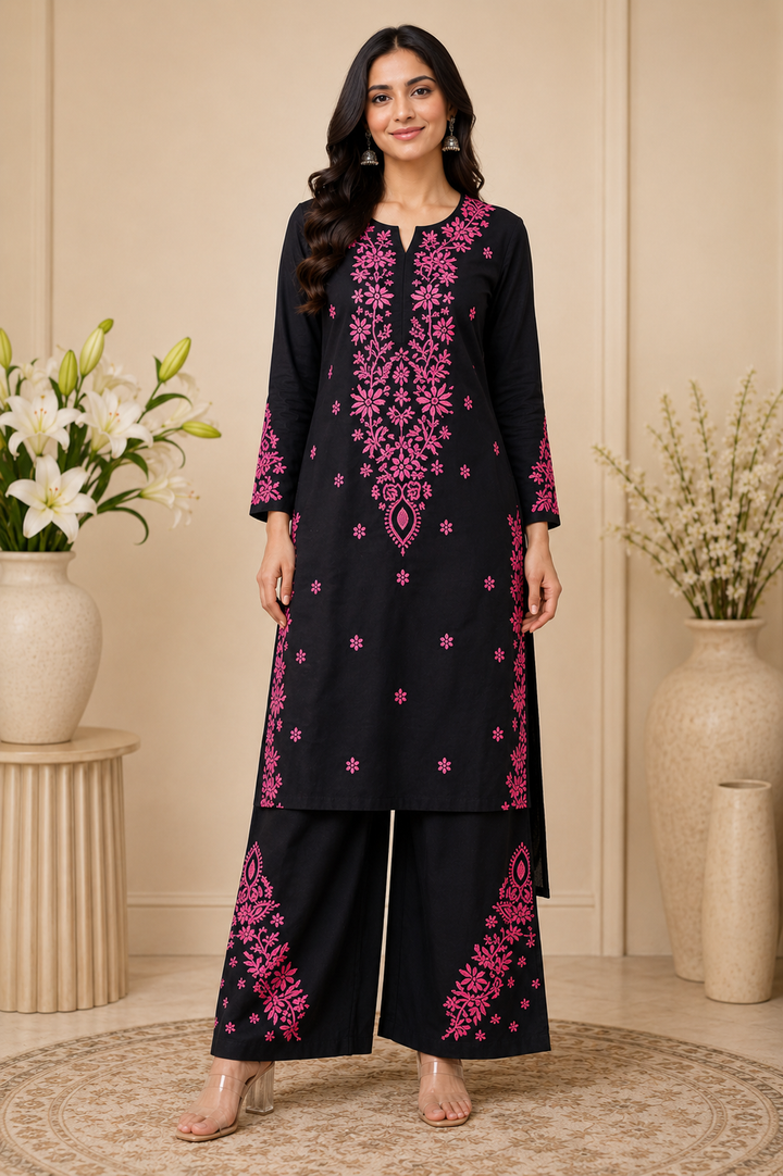 Seher Chikankari Co-ord Set