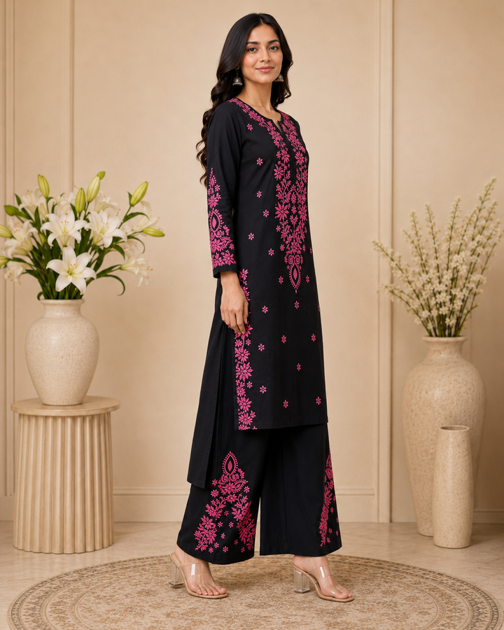 Seher Chikankari Co-ord Set