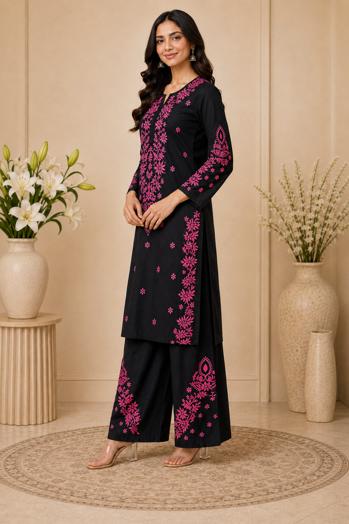 Seher Chikankari Co-ord Set