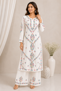 Ravina rayon Chikankari Co-ord set