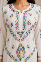 Ravina rayon Chikankari Co-ord set