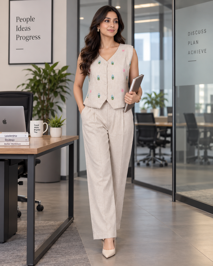 Linen Co-ord Set