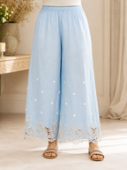 Rooh Muslin Chikankari Dress