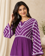 Rima Modal Gown purple