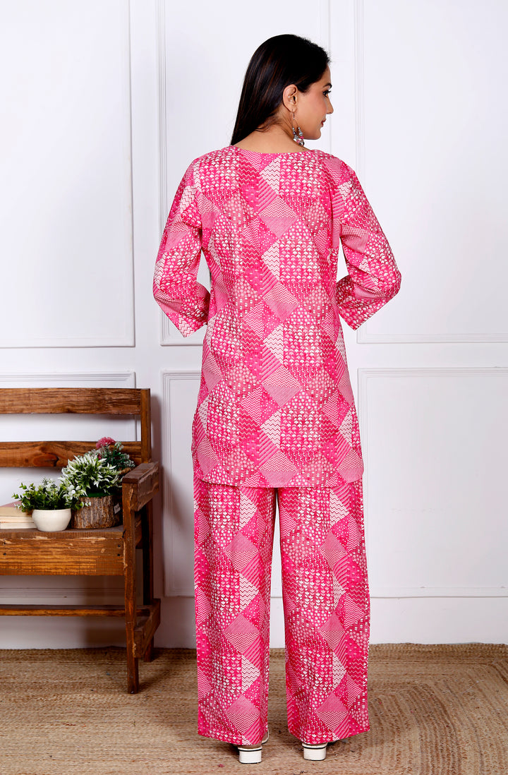 ANUSHKA COTTON PRINTED CO-ORD SET