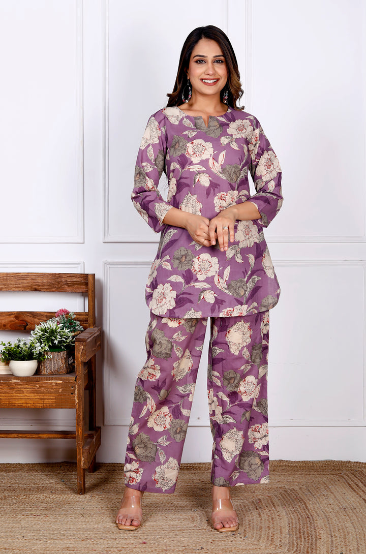 ANANYA COTTON PRINTED CO-ORD SET