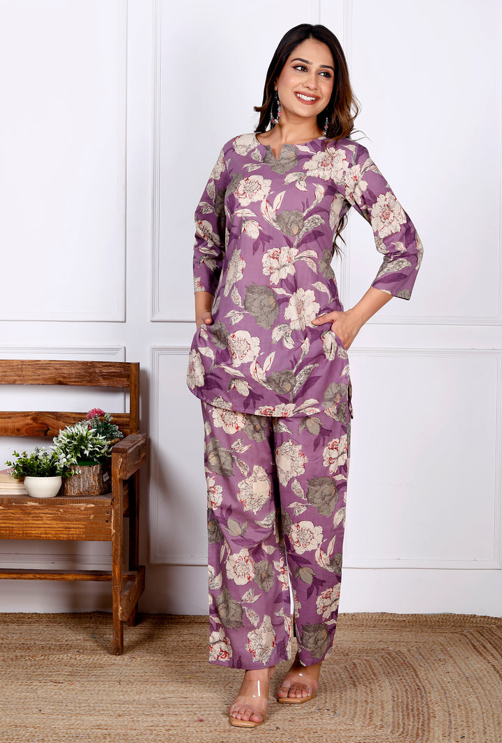 ANANYA COTTON PRINTED CO-ORD SET