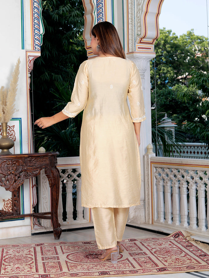 Lavina Chanderi Nyra Dress