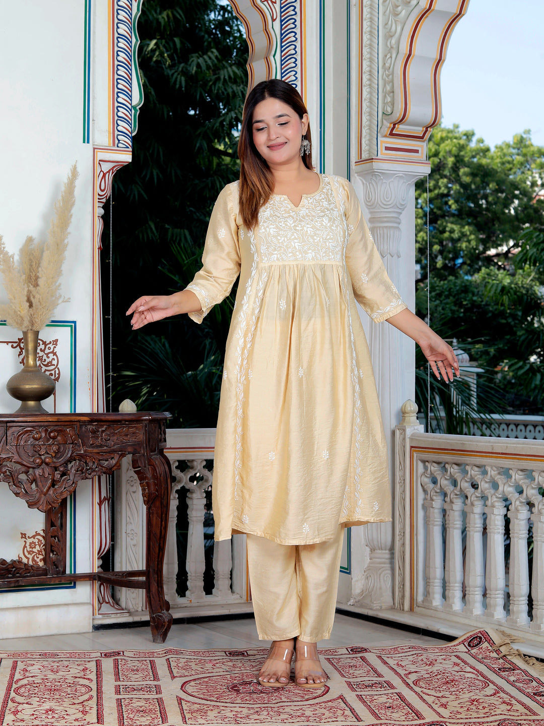 Lavina Chanderi Nyra Dress