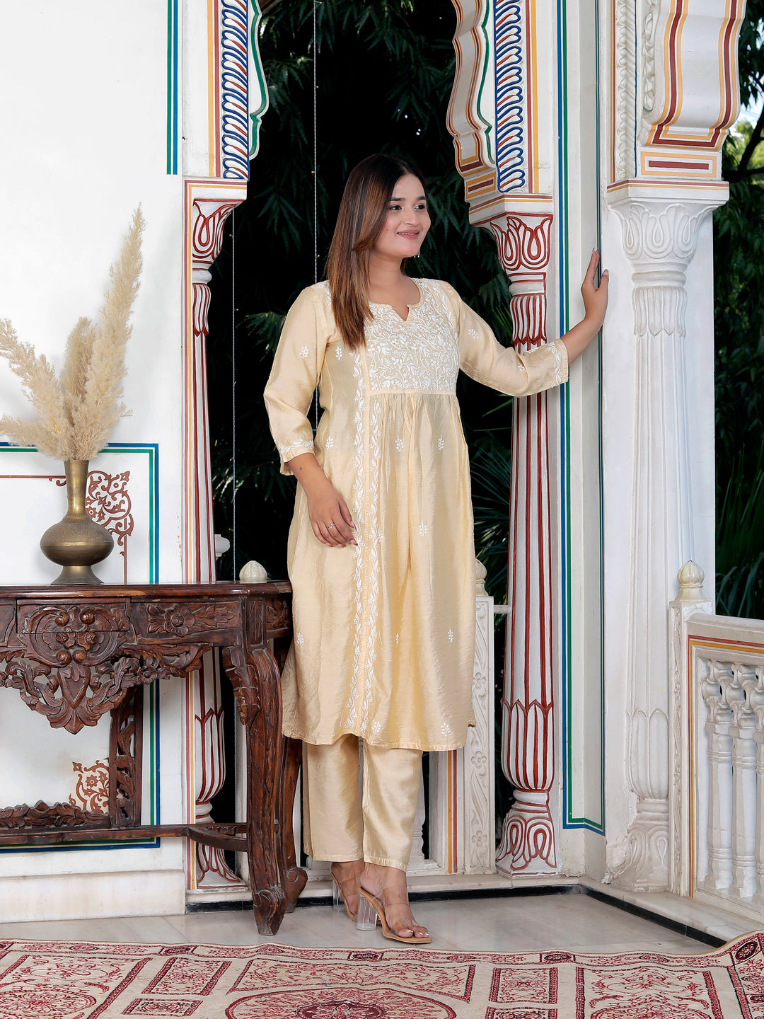 Lavina Chanderi Nyra Dress