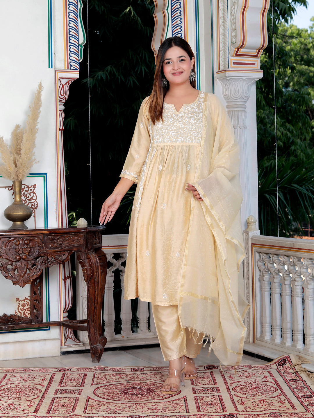 Lavina Chanderi Nyra Dress