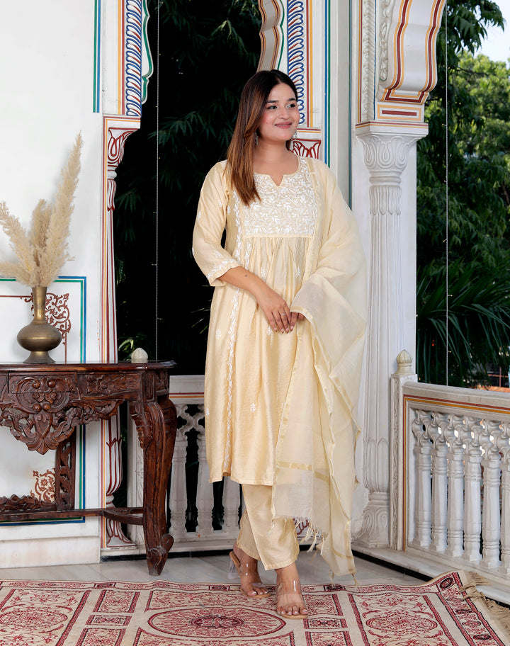 Lavina Chanderi Nyra Dress
