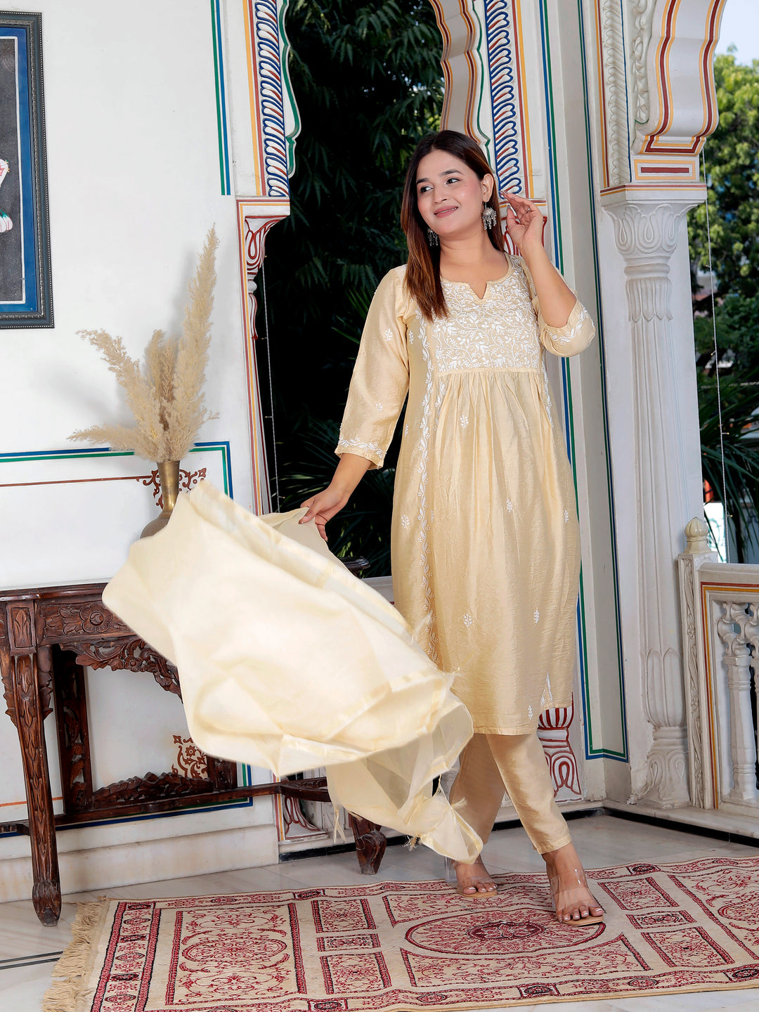 Lavina Chanderi Nyra Dress