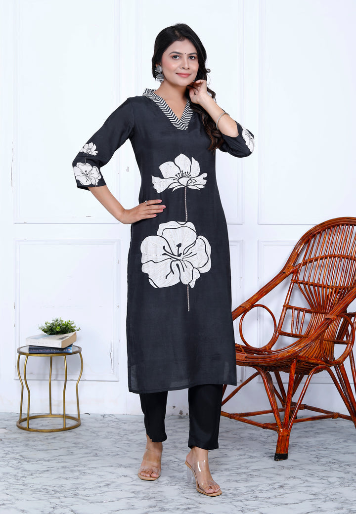 RHEA MUSLIN PRINTED SUIT WITH DUPATTA