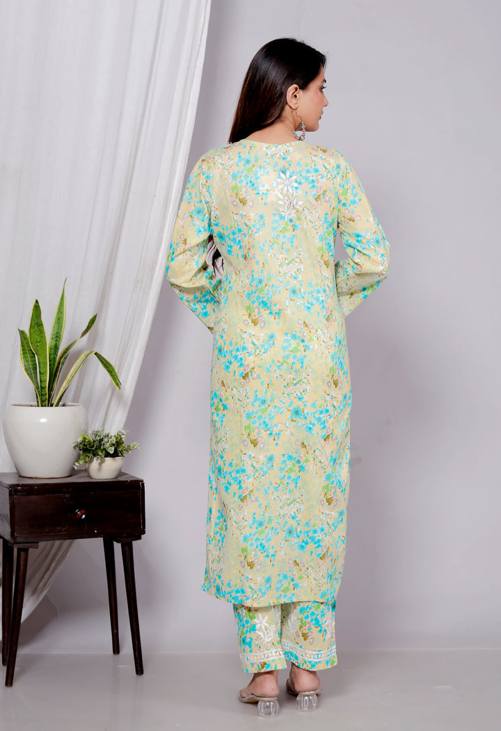 HUMAIRA CHIKANKARI CO-ORD SET