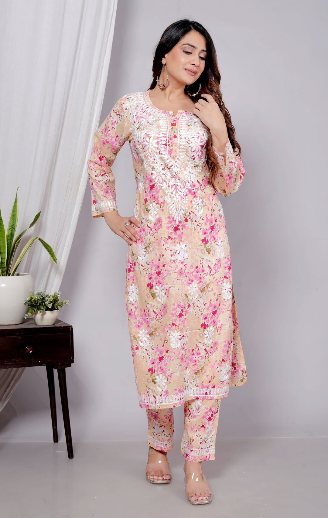 HUMAIRA CHIKANKARI CO-ORD SET