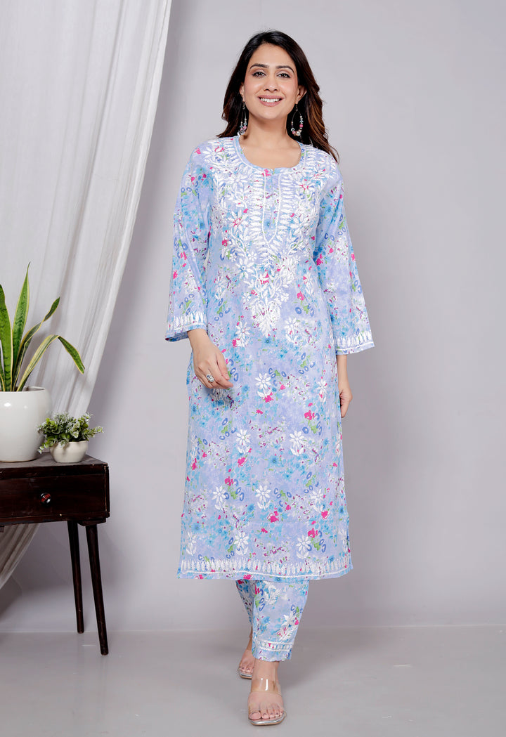 HUMAIRA CHIKANKARI CO-ORD SET
