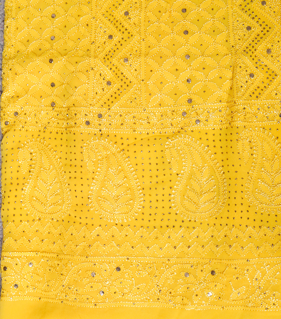 Viscose Chikankari Unstitched Kurta Dupatta Set