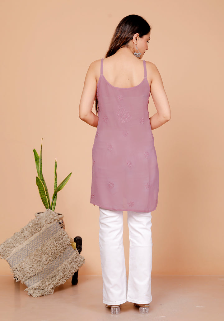 Mia Georgette Spaghetti Top